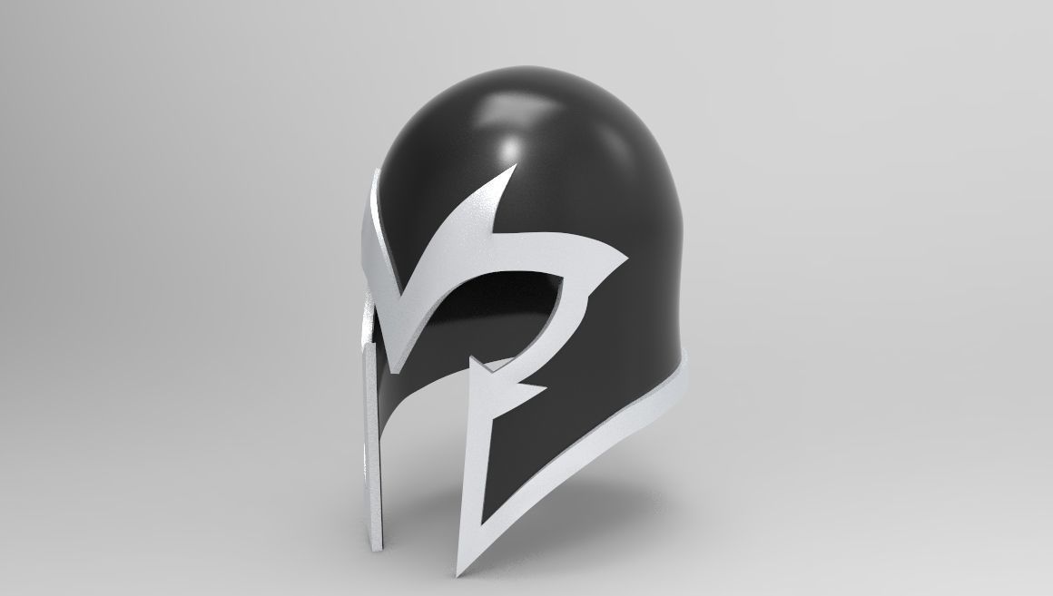 Magneto First Class Helmet for 3D Printing 3D print model_3