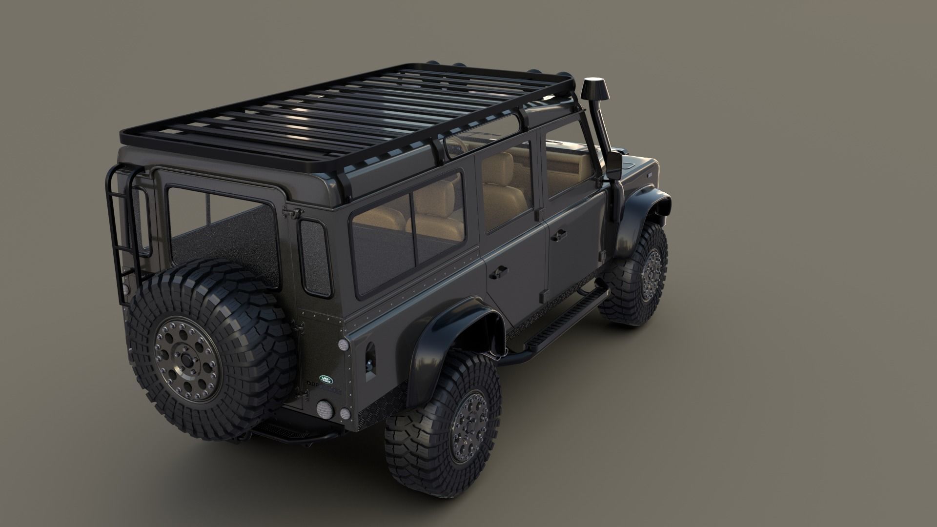 Land Rover Defender 110 Custom v1 3D model_12