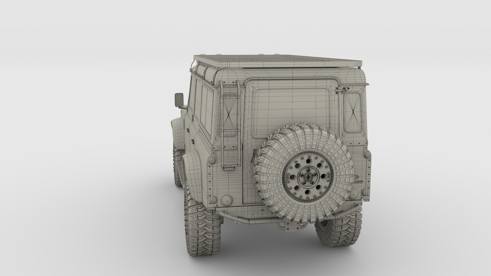 Land Rover Defender 110 Custom v1 3D model_26