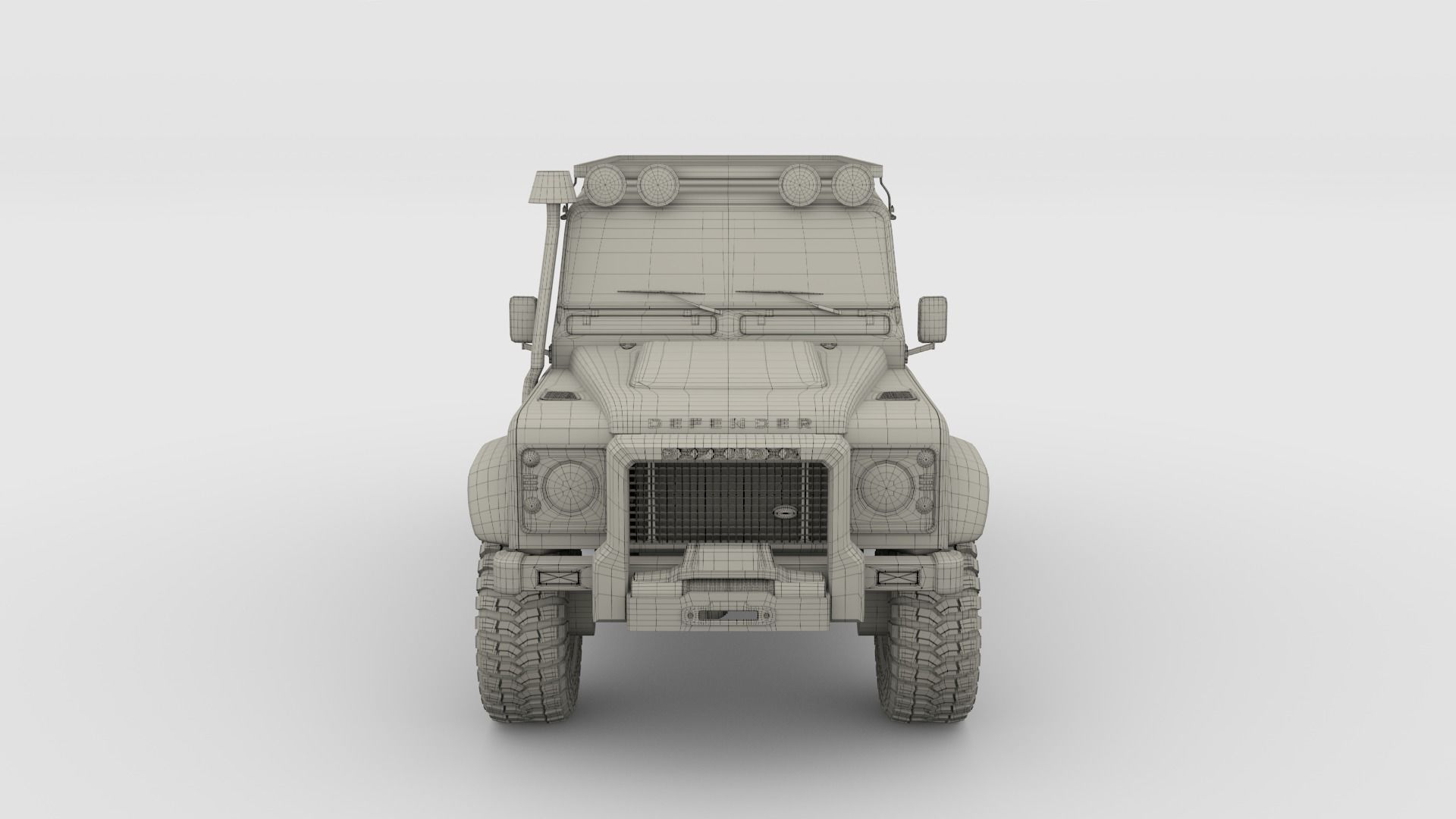 Land Rover Defender 110 Custom v1 3D model_17