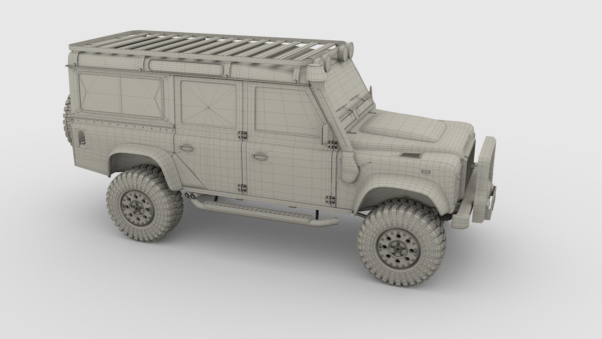 Land Rover Defender 110 Custom v1 3D model_34