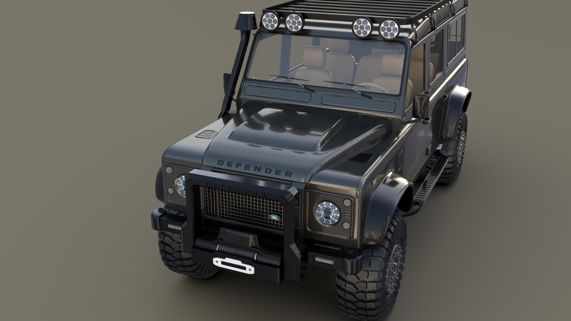 Land Rover Defender 110 Custom v1 3D model_20