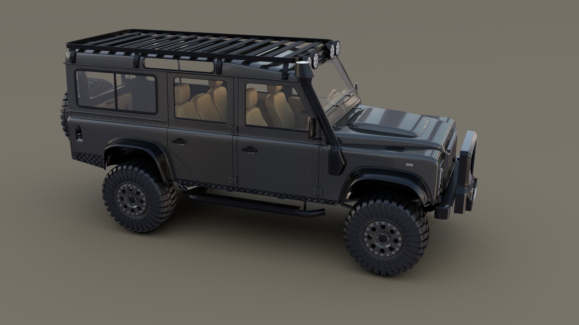 Land Rover Defender 110 Custom v1 3D model_15