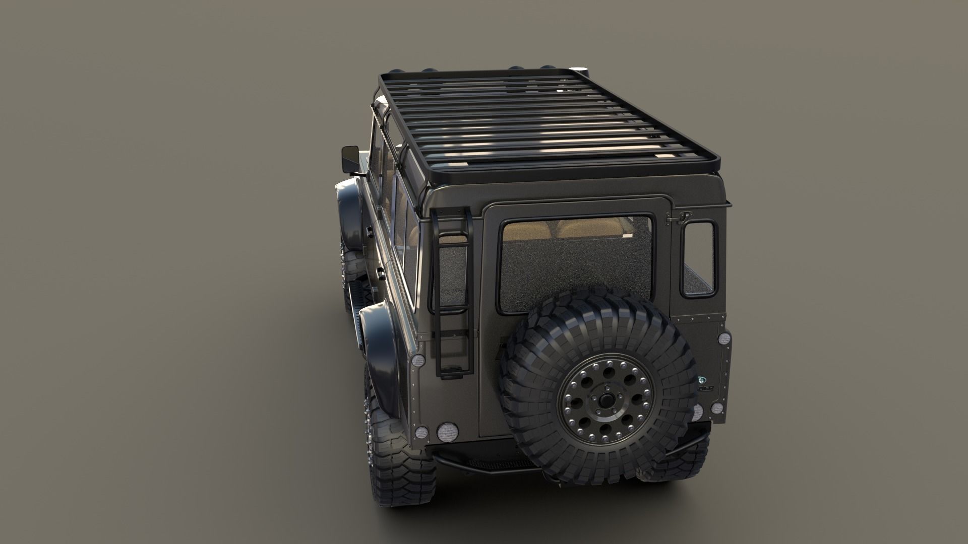 Land Rover Defender 110 Custom v1 3D model_9