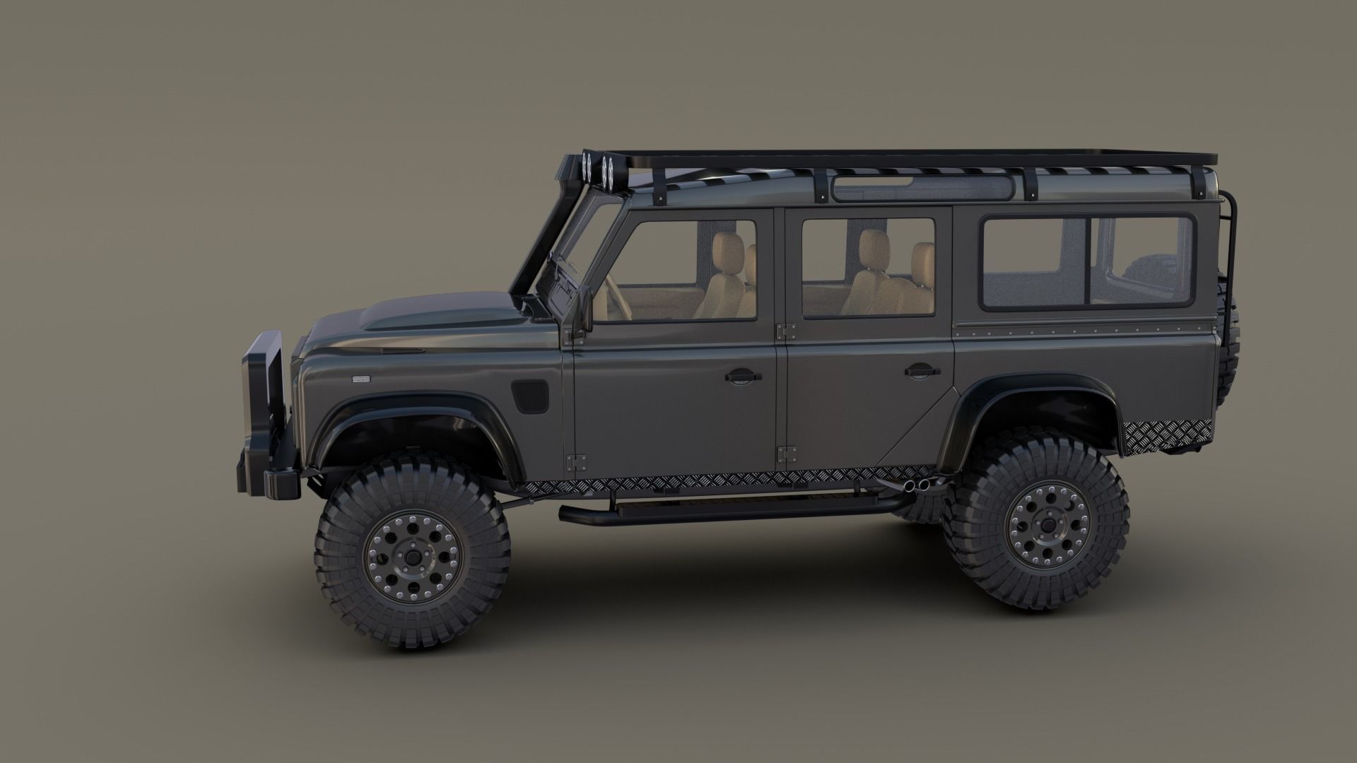 Land Rover Defender 110 Custom v1 3D model_37