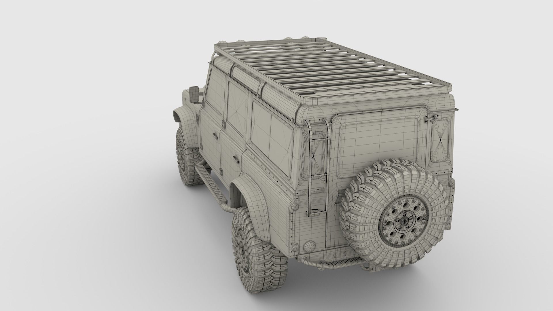 Land Rover Defender 110 Custom v1 3D model_29