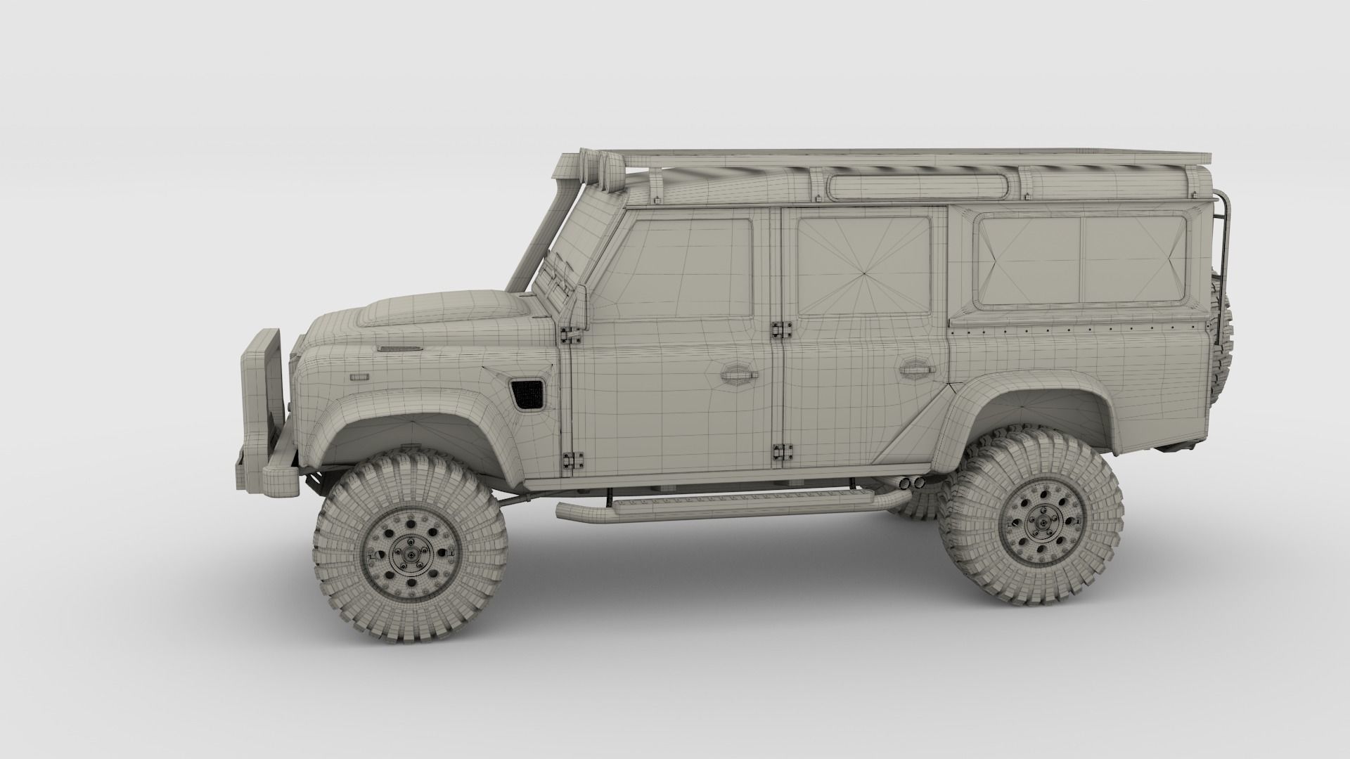 Land Rover Defender 110 Custom v1 3D model_24