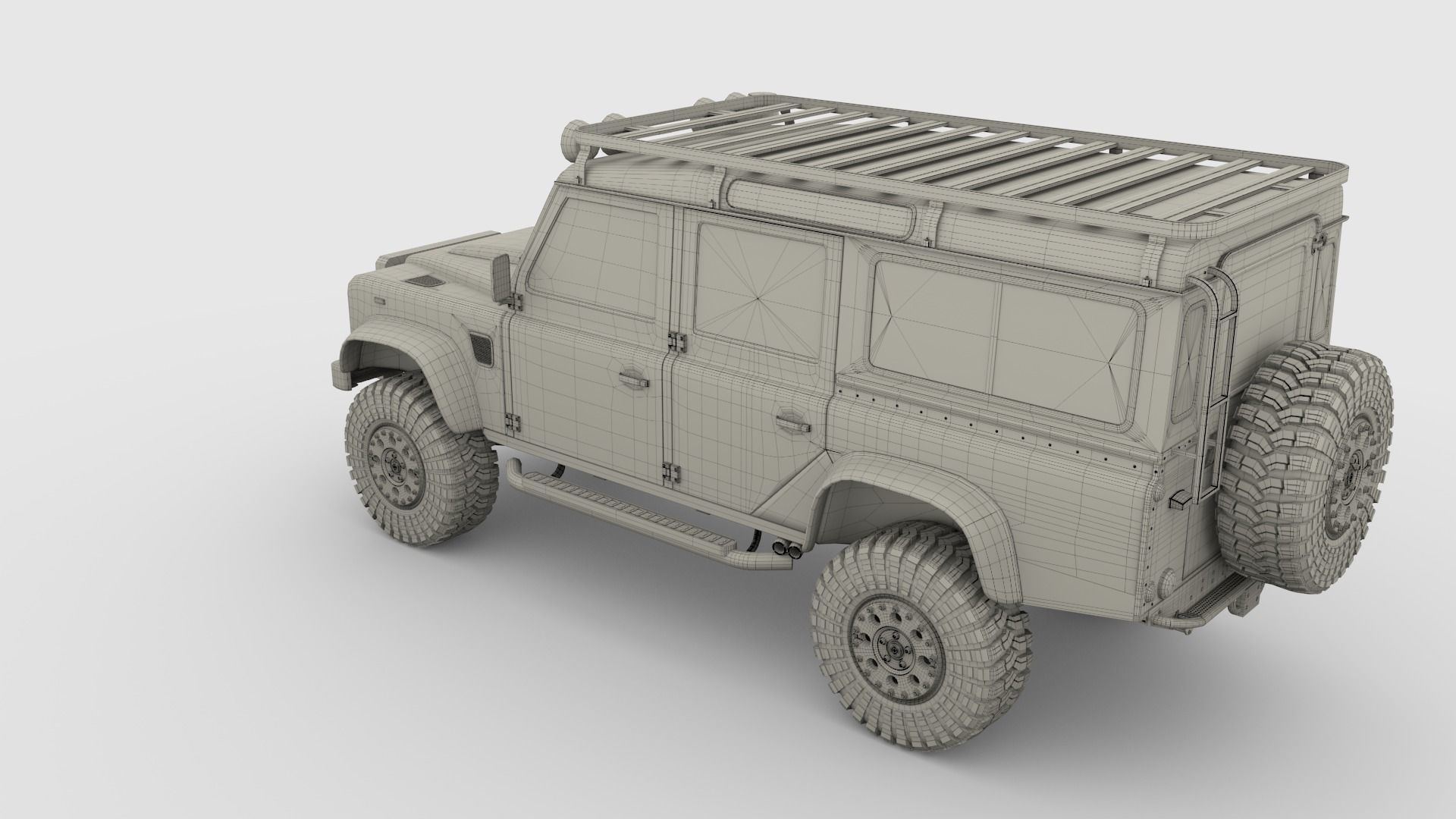 Land Rover Defender 110 Custom v1 3D model_30