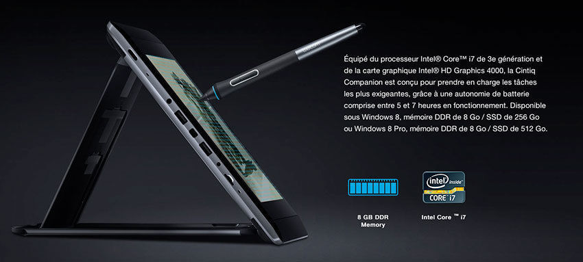 Wacom cintiq Low-poly 3D model_3