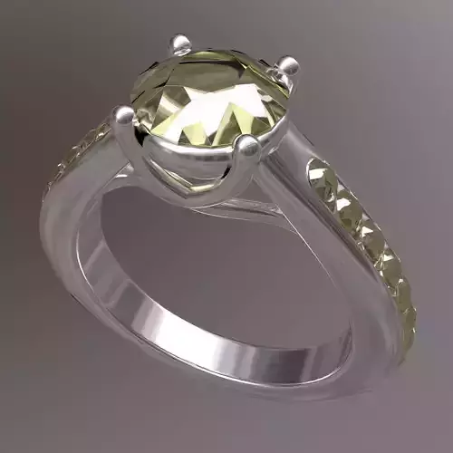 Engagement Ring 3D model
