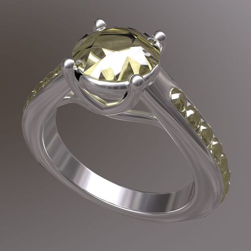 Engagement Ring 3D model