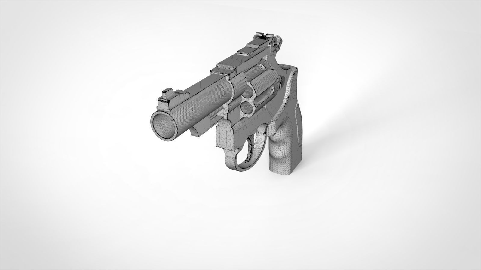 Revolver 3D model_12