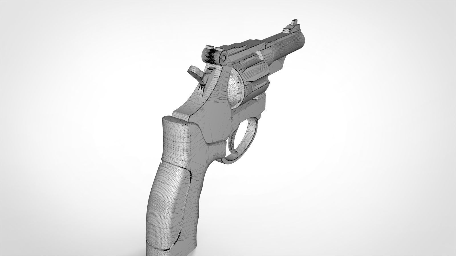 Revolver 3D model_14