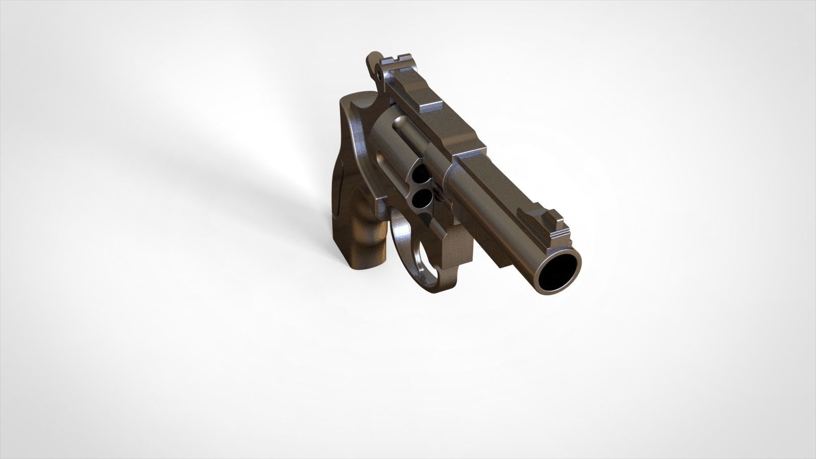 Revolver 3D model_9