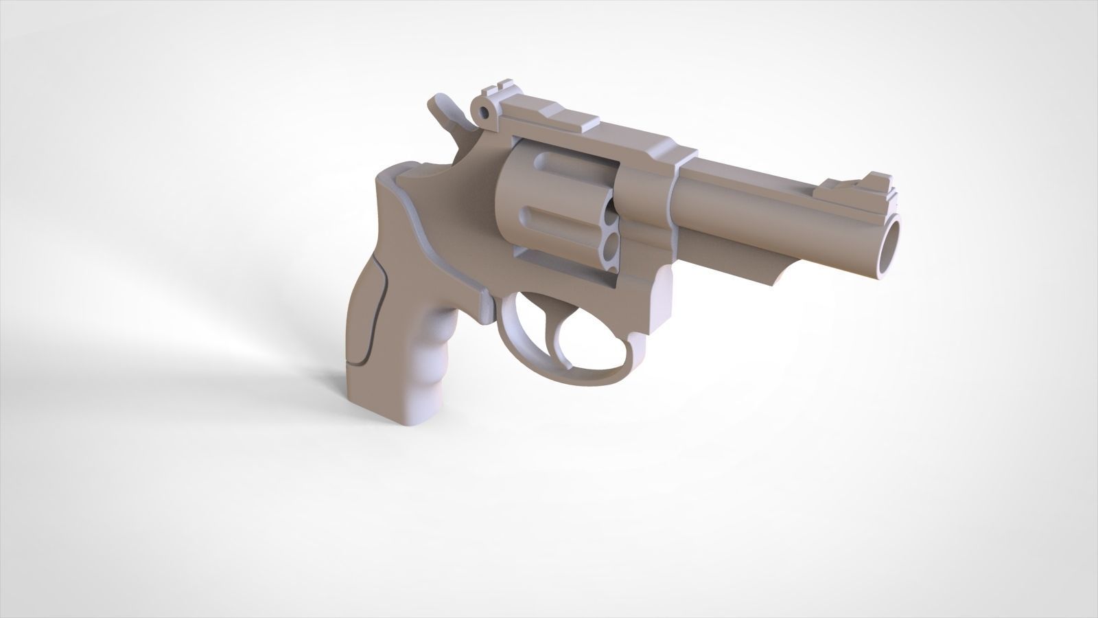 Revolver 3D model_4