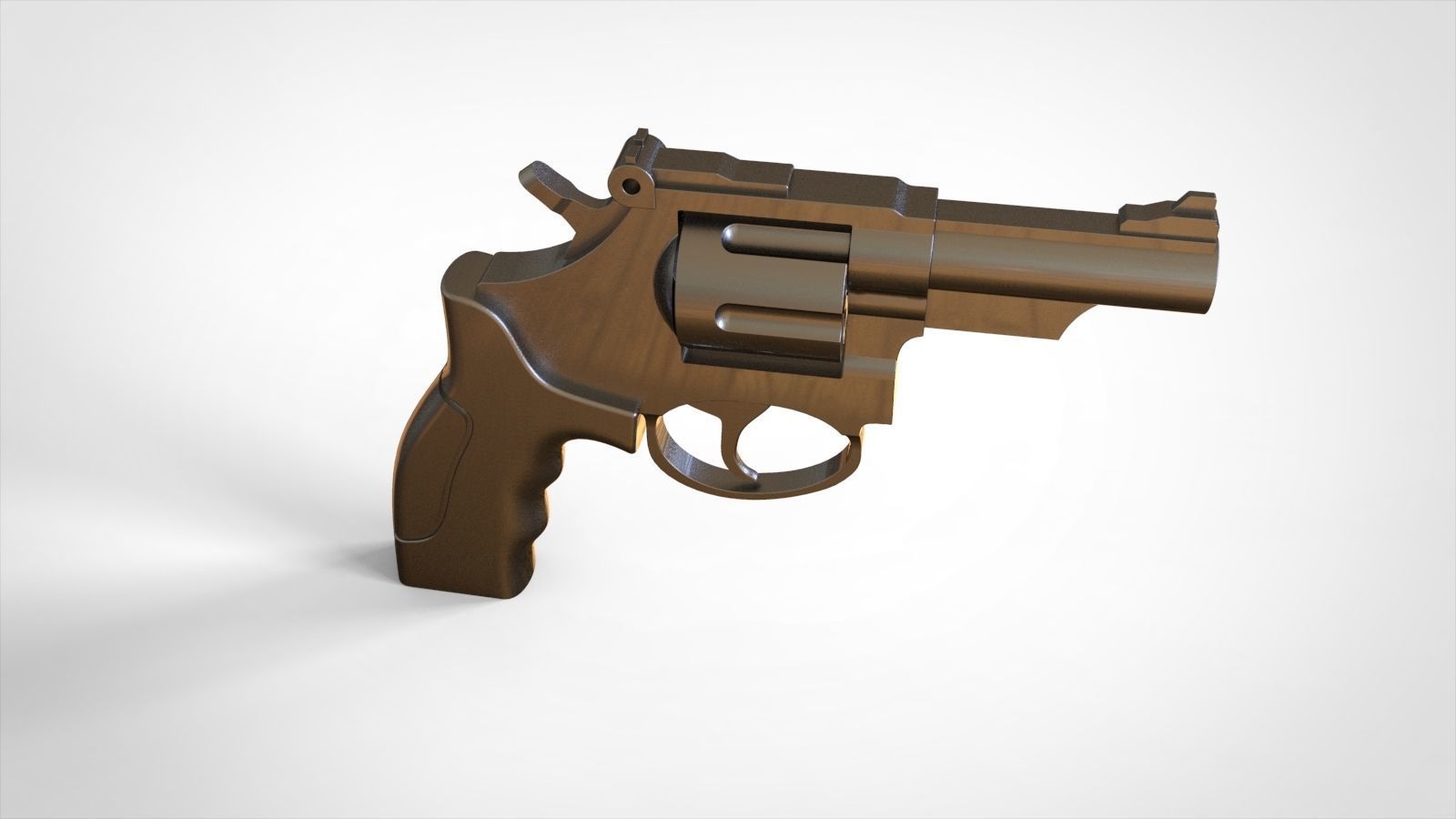 Revolver 3D model_10