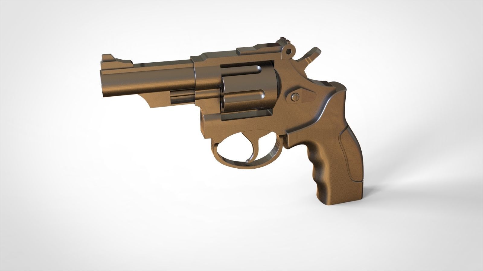Revolver 3D model_11