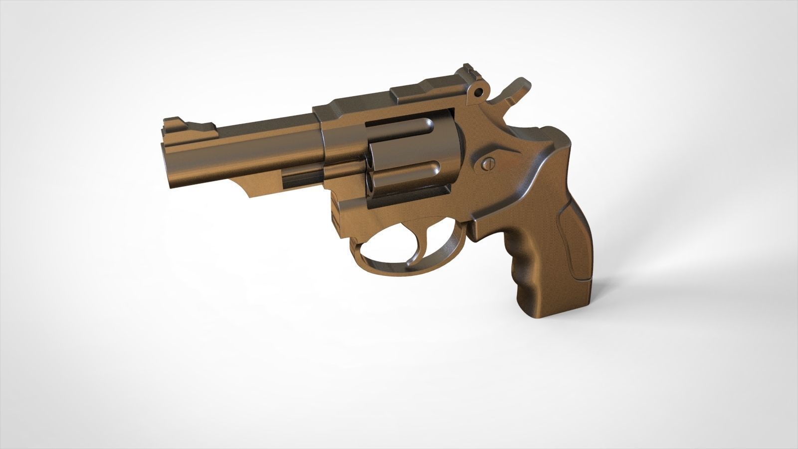 Revolver 3D model_8