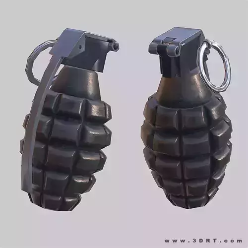Frag grenade animated