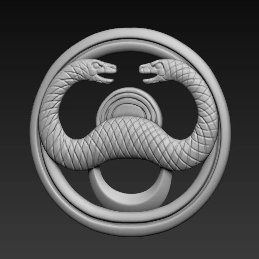 Conan - Jade Amulette of Thulsa Doom 3D print model_0