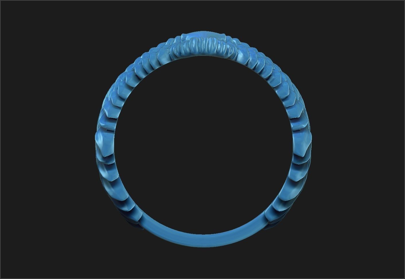 Eagle Ring 3D print model_8