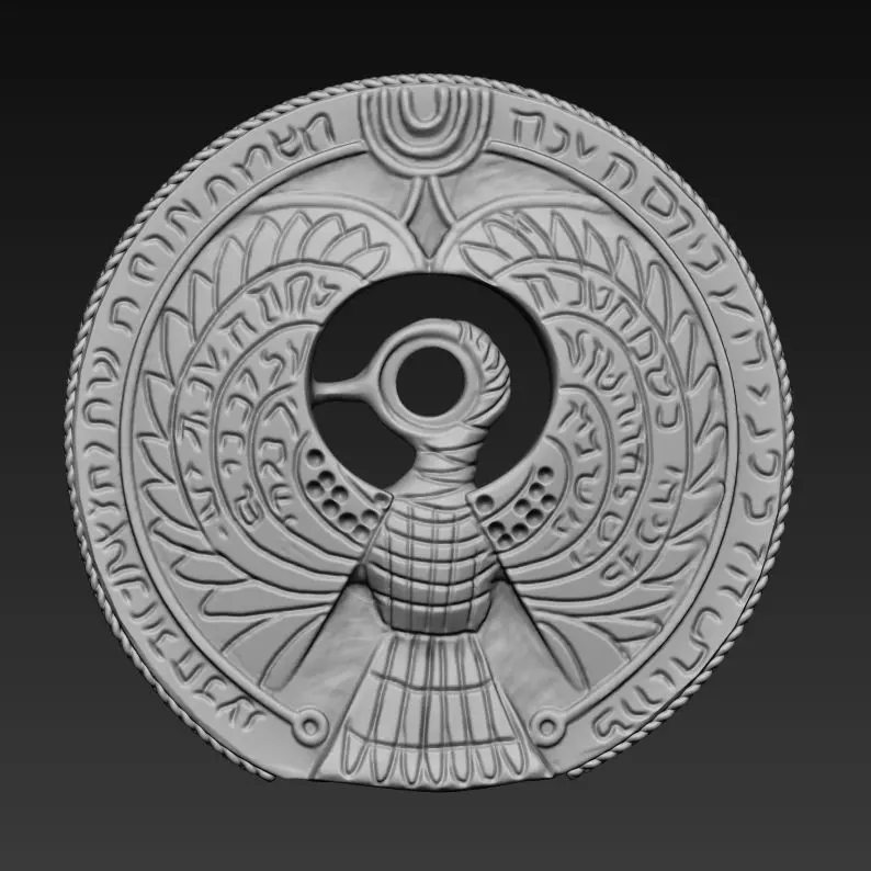 Indiana Jones - Headpiece of Ra - Raven Bar Version 3D print model_0
