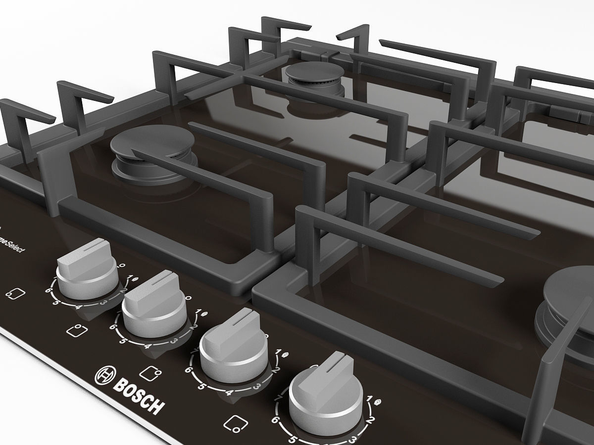 Cooktop 10 3D model_4