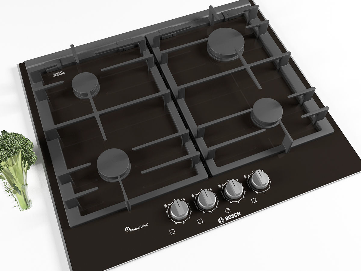 Cooktop 10 3D model_6