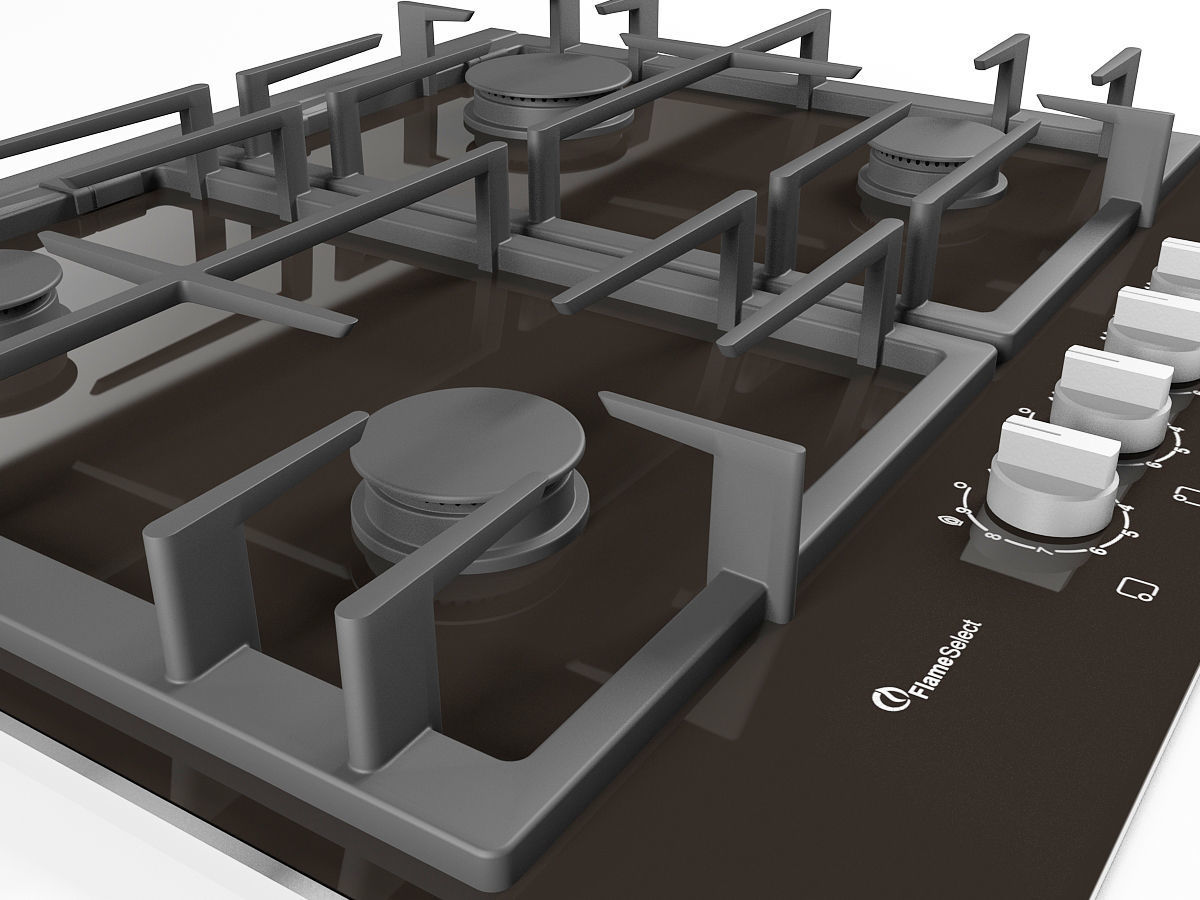 Cooktop 10 3D model_3