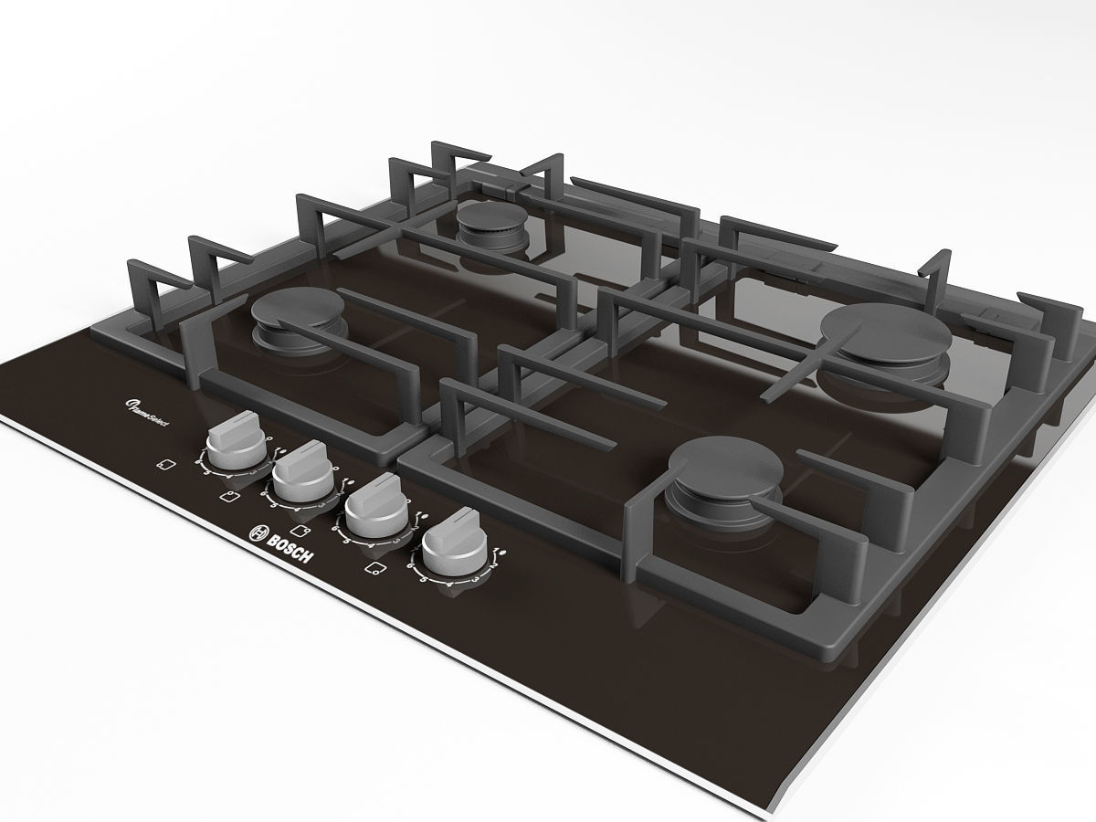 Cooktop 10 3D model_1