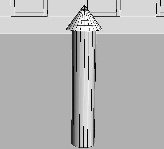 Multi-storey building Low-poly 3D model_17