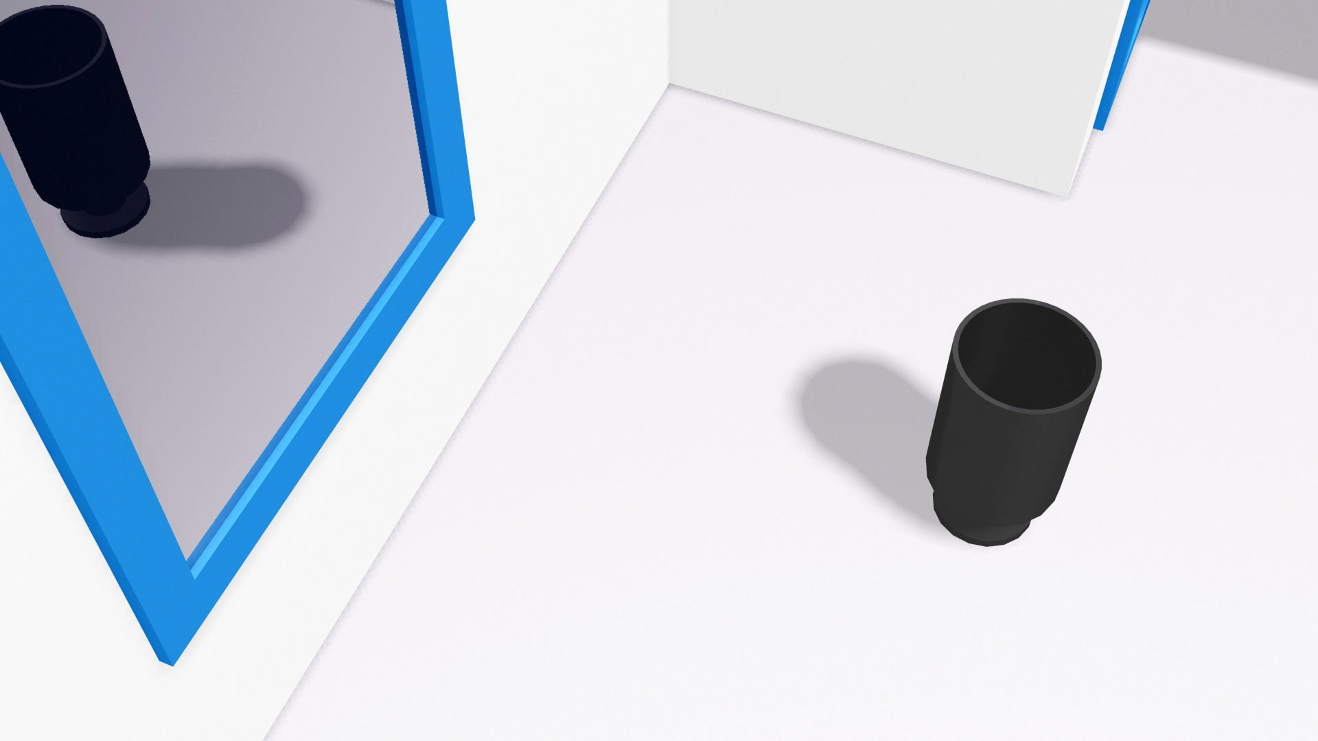 Multi-storey building Low-poly 3D model_13