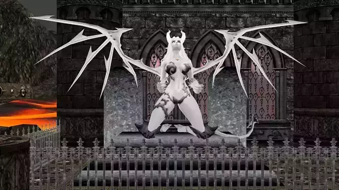 castle of hell 3D model