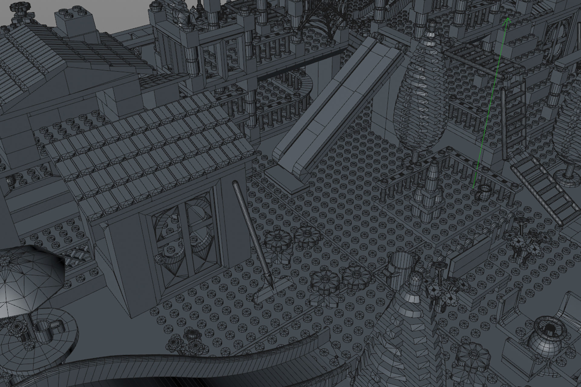 Lego Kindergarten 3D model_7