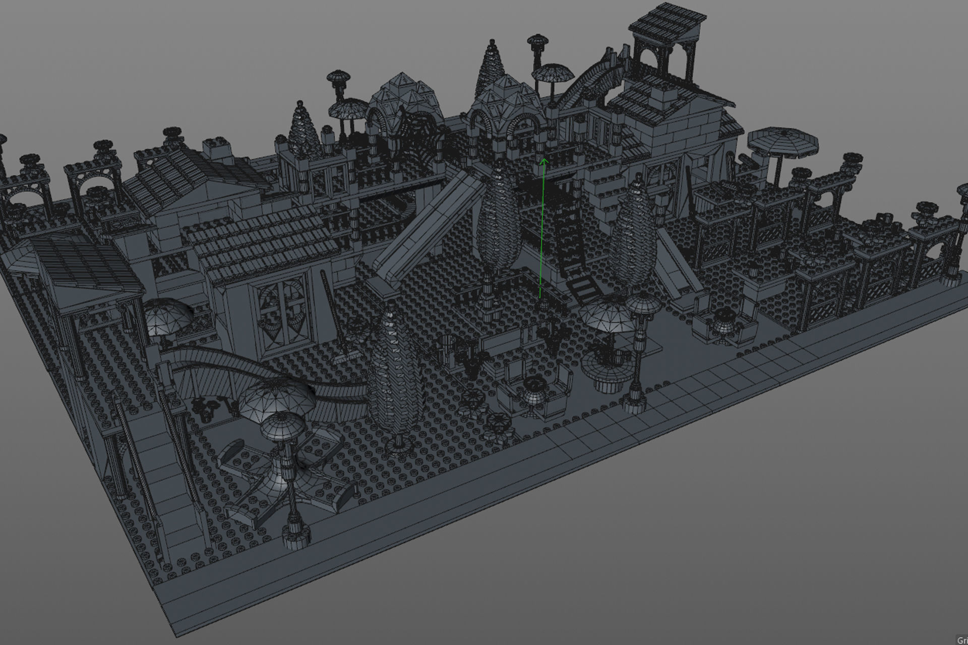 Lego Kindergarten 3D model_6