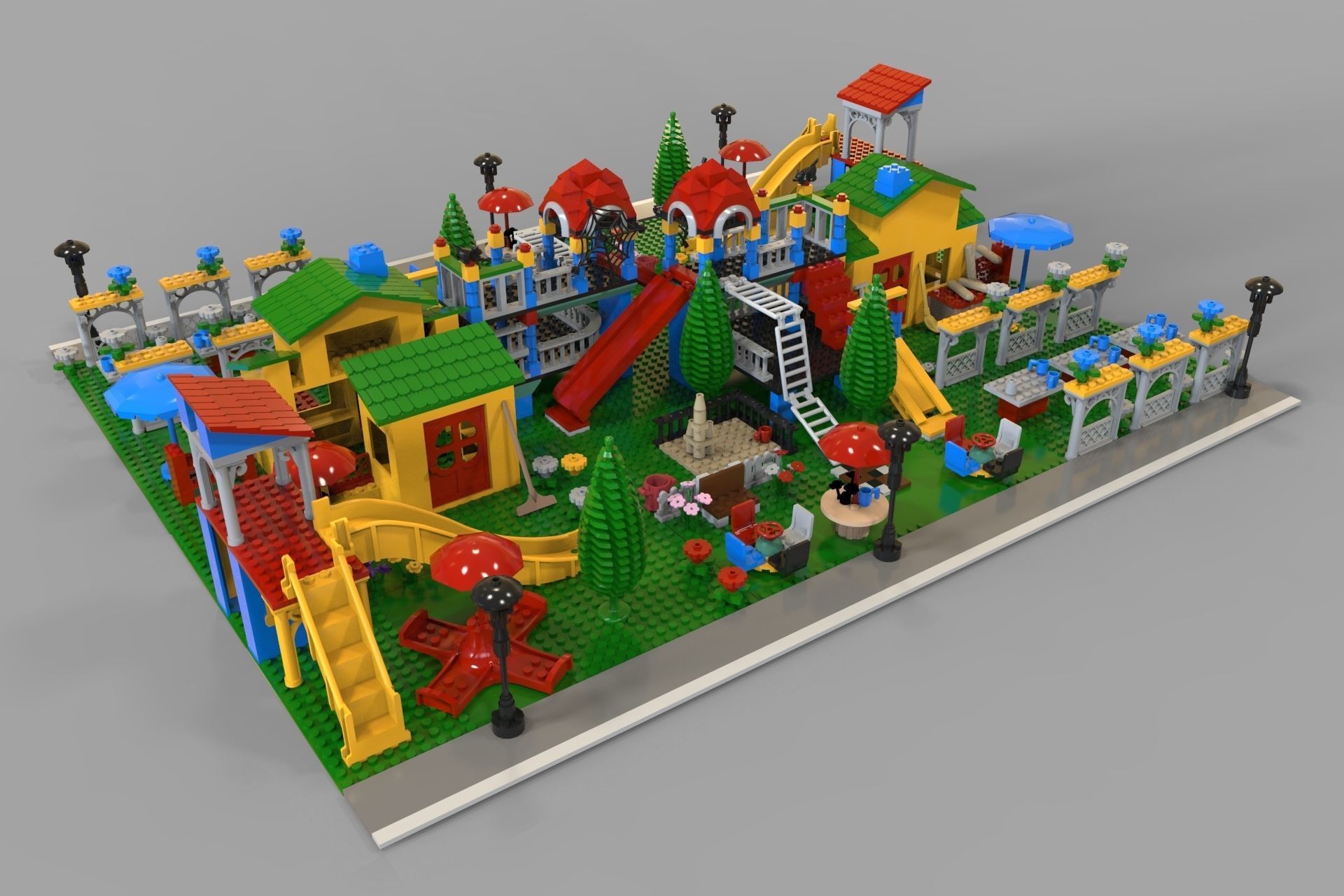 Lego Kindergarten 3D model_2