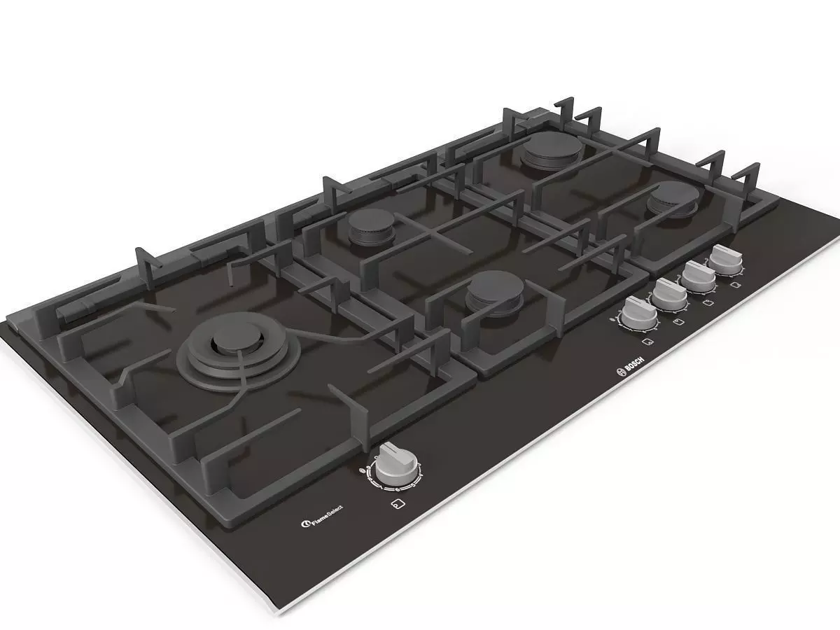 Cooktop 11 3D model_0