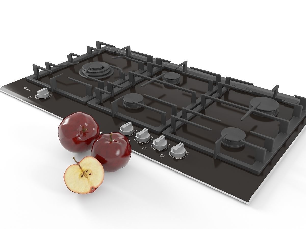 Cooktop 11 3D model_7