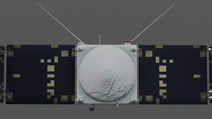 Mars Maven Low-poly 3D model