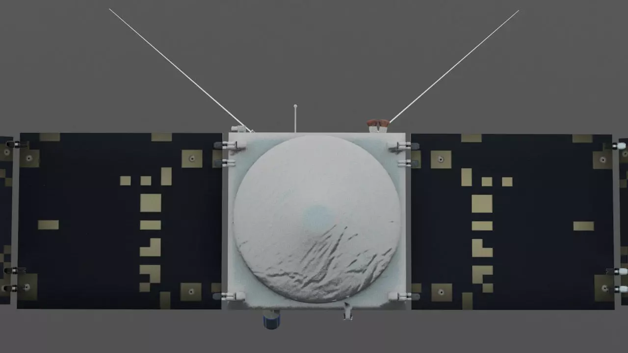 Mars Maven Low-poly 3D model_0