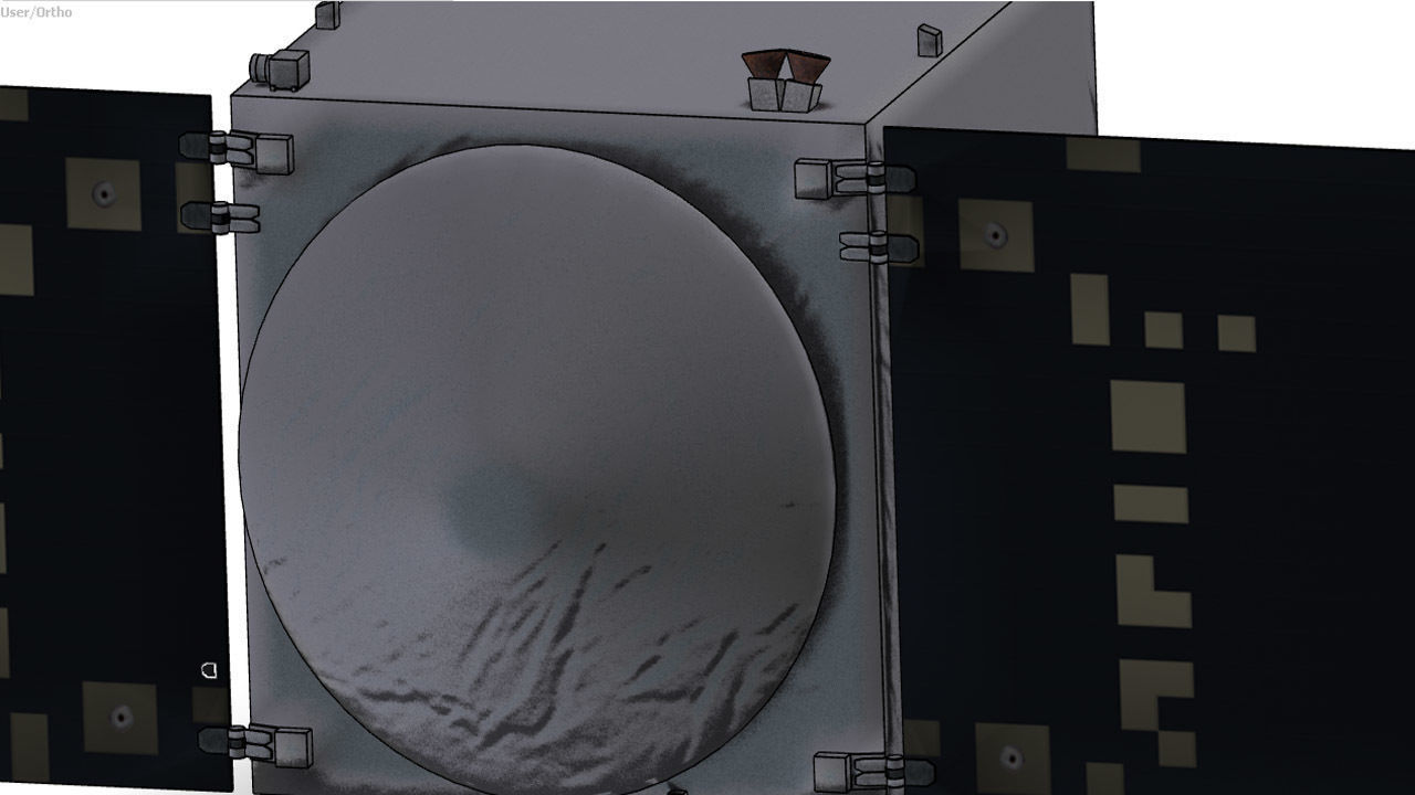 Mars Maven Low-poly 3D model_10