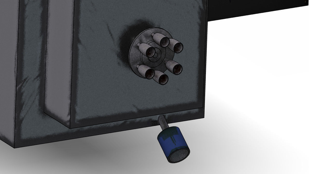 Mars Maven Low-poly 3D model_8