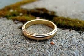 Gold ring 3D model_1