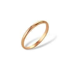 Gold ring 3D model_2