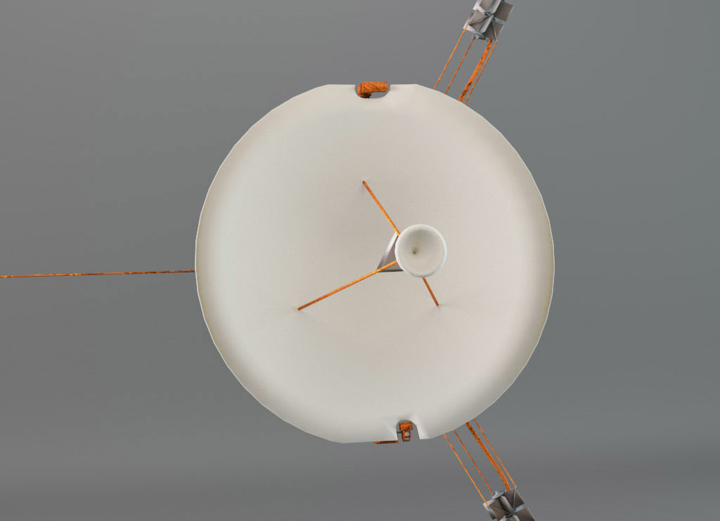 PioneerV2 Low-poly 3D model_4