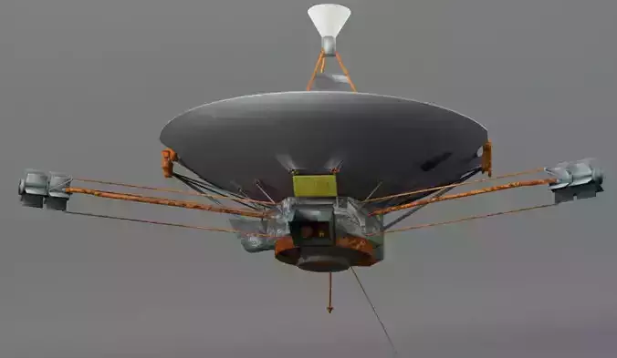 PioneerV2 Low-poly 3D model