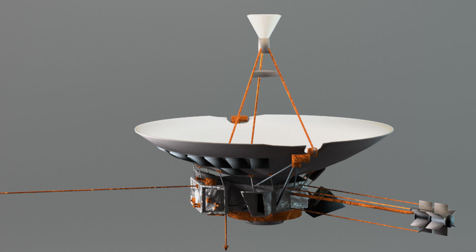 PioneerV2 Low-poly 3D model_1