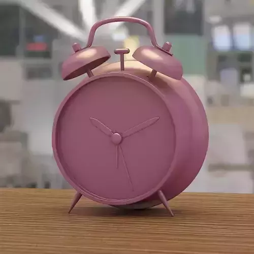 Alarm clock 3D print model