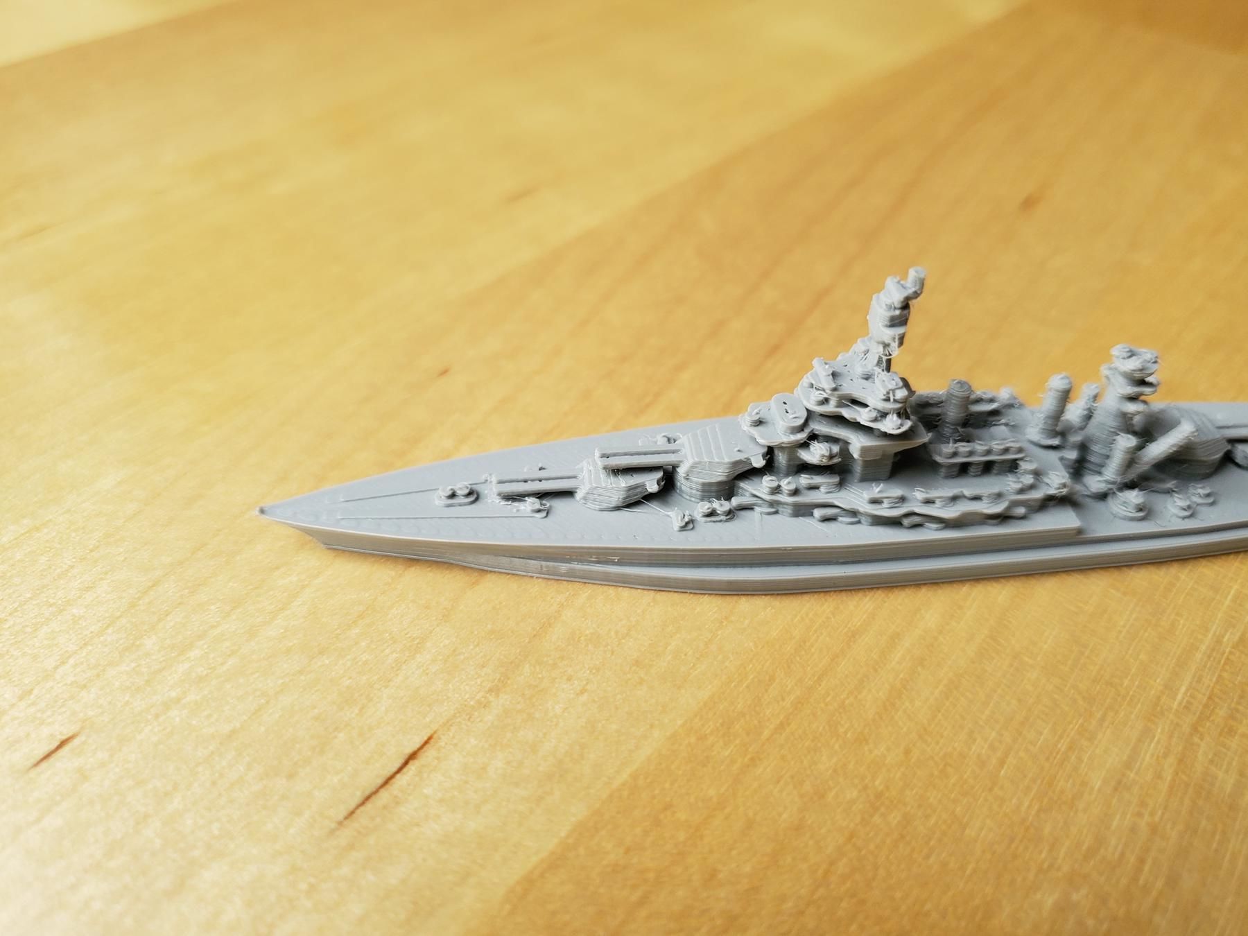US Colorado Class Battleship 3D print model_14