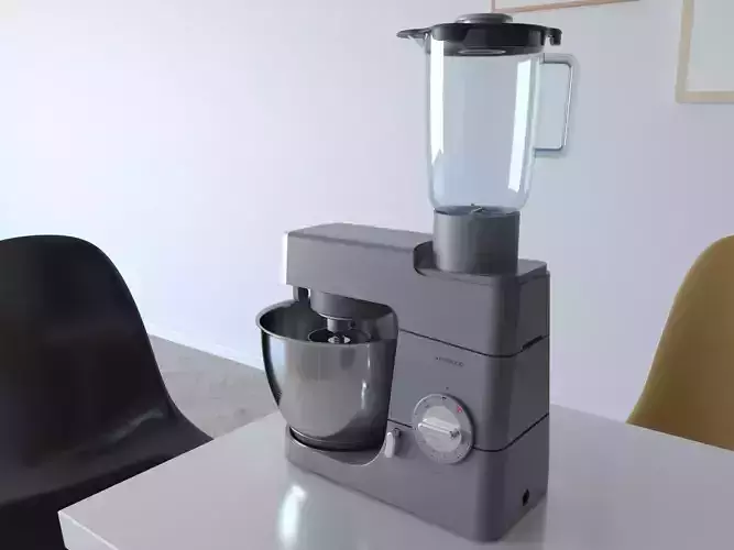 Kenwood Chef Classic Stand Mixer 3D model
